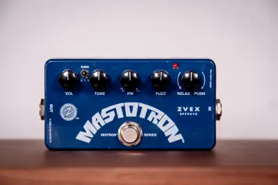 ZVEX Mastotron fuzz pedal in excellent condition. Always used in a non-smoking professional studio e...