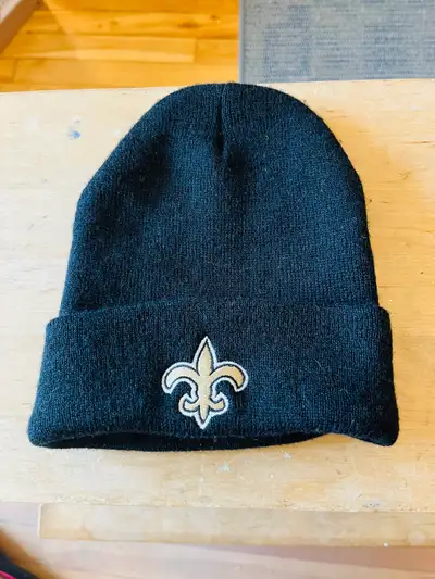 One Size Tuque / Hat Unisex NFL Saints, View more
