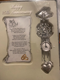 25th Anniversary Wind  Chimes 