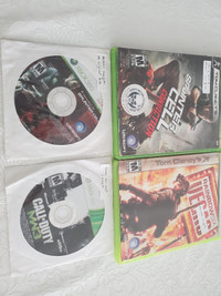 Lot of 4 Xbox 360 Games