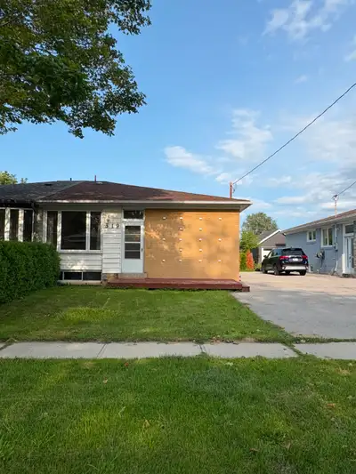 Welcome to 319 Dovedale Dr., a spacious and bright 4-bedroom semi-detached bungalow located in a wel...