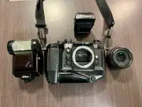 “MINT” Nikon F4s 35mm SLR Film Camera With Nikkor 28mm f2.8 Lens