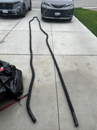 Heavy battle ropes for cross training or HIIT