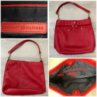 Red Hobo Bag Purse