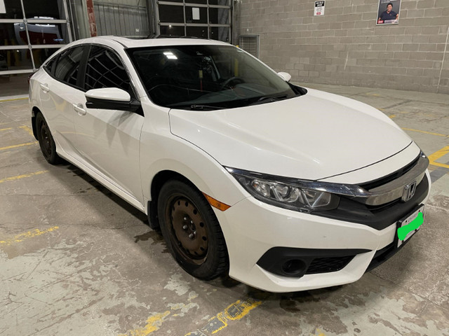 2017 Honda Civic EX White 4DR Sedan Clean Title in Cars & Trucks in Mississauga / Peel Region - Image 2