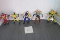 *JJ* MARVEL X-MEN WOLVERINE FIGURINES FIGURESLE LOT 20$