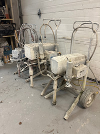 3 spray machines for sale