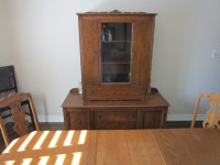 160+ year old Solid Oak Dining Room Set