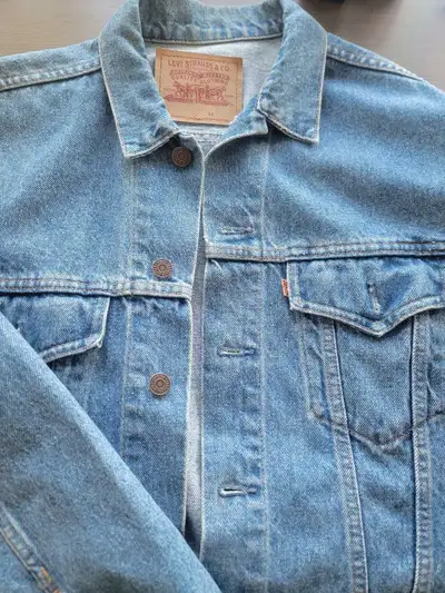 vintage Levi's denim jeans jacket, View more
