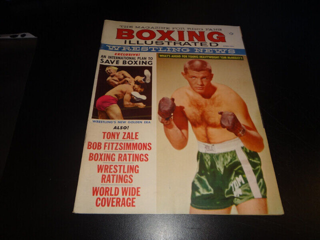 boxing illustrated & wrestling 1960 to 1966 ali wwe wwf dans Art et objets de collection  à Victoriaville