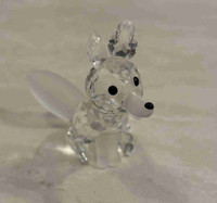 Swarovski Crystal Figurine “Sitting Fox” #7629070 (ad 50B)