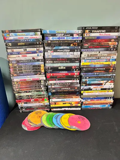 Advertise as 80 movies, but there are probably closer to 95 of them I’m rounding down because there...