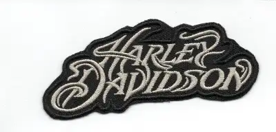 Écusson Patch Harley Davidson Classic NEUF Biker Hog Emblem Cycle VTG Jacket Applique 3D / ---------...