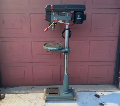CRAFTSMAN 1HP DRILL PRESS FLOOR MODEL WITH LASER, View more