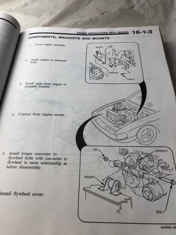 VINTAGE 1992 BUICK PARK AVENUE FACTORY REPAIR MANUAL #M0880 in Textbooks in Edmonton - Image 4