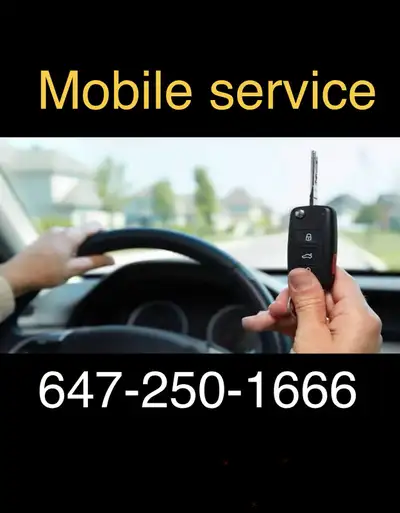 Call or text 647-250-1666 All key fobs, sales, and auto locksmith and auto gadgets installation and...