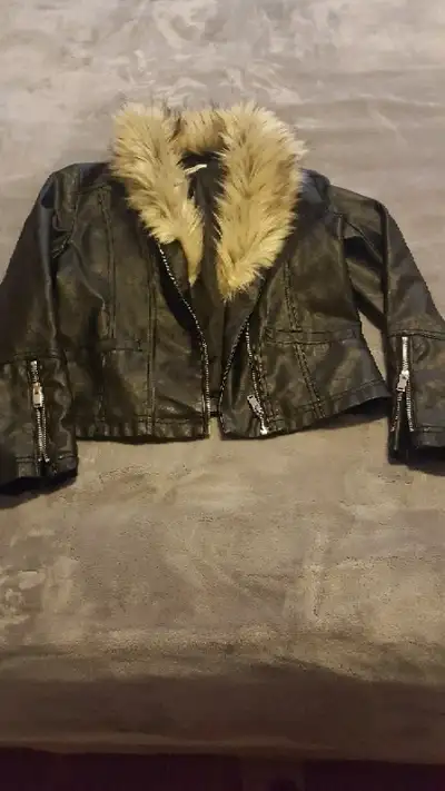 Girls Faux Leather Jackets, View more