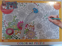 300 piece puzzle, Eurographics "Colour Me" New