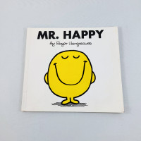 Mr. Men Mr. Happy Book Classic Library Roger Hargreaves Used 199