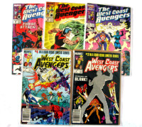 MARVEL COMICS "THE WEST COAST AVENGERS " 1984-1985-1987