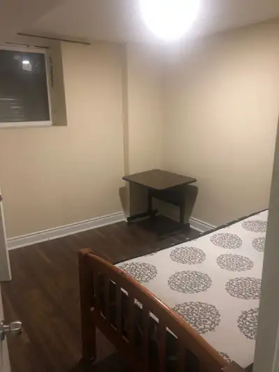 Basement room for rent $700 including utilities. Washroom and kitchen shared. On the intersection of...