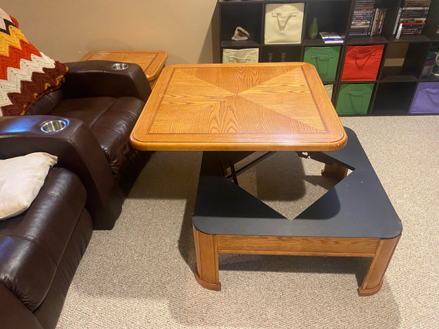 Coffee table with matching end table in Coffee Tables in Lloydminster - Image 4