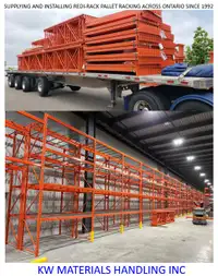PALLET RACKING AND SHELVING. LOWEST PRICE AND FASTEST DELIVERIES