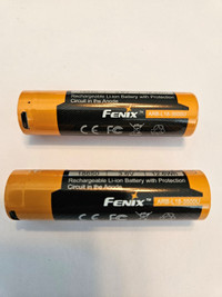 Fenix 18650 Li-Ion Batteries