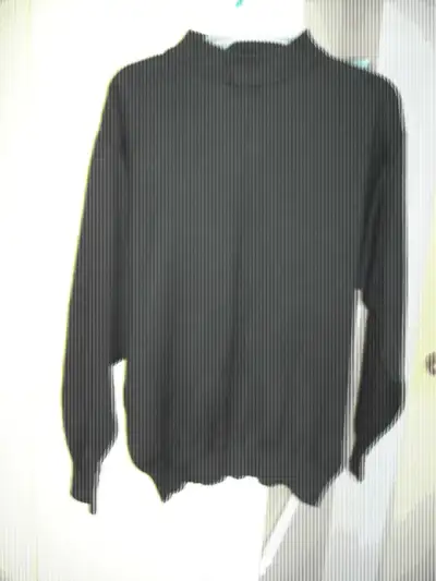 Chandail homme noir manche longue marque Homo sizeS Italie neuf, View more