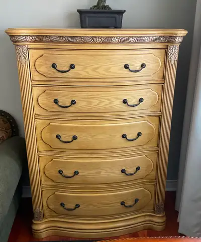 Solid Wood Wardrobe / Drawer Unit, View more