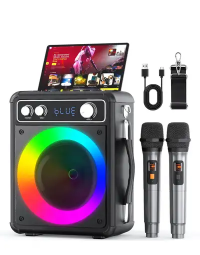 Karaoke Machine Bluetooth Speaker, View more