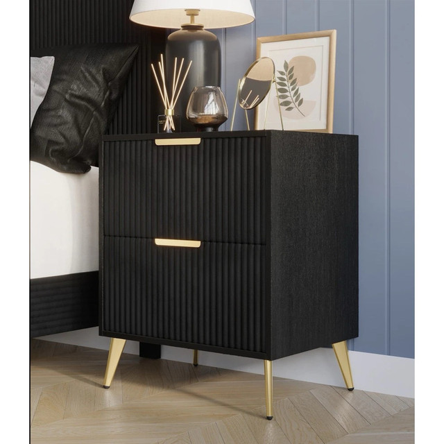 Black Nightstand in Dressers & Wardrobes in City of Toronto