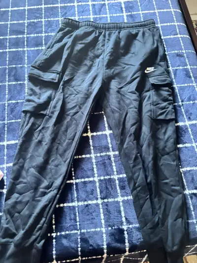 Black Nike tracksuit sweat pants, View more