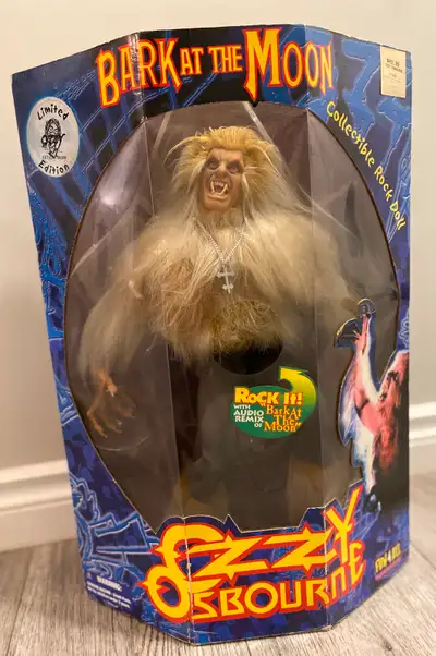 1999 Ozzy Osbourne “Bark at the Moon” Ltd Edition Collectible, View more