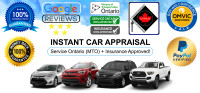 INSTANTCARAPPRAISAL.COM $40 | SERVICE ONTARIO (MTO) APPROVED!