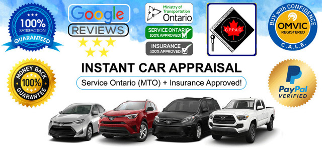 INSTANTCARAPPRAISAL.COM $49.95 | INSURANCE APPRAISAL & MORE! in Other in Markham / York Region