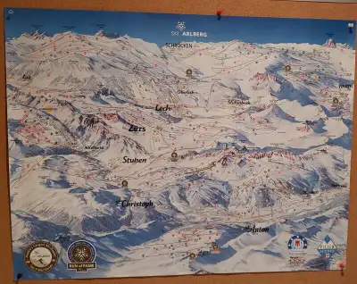 Arlberg Ski Region Poster, View more
