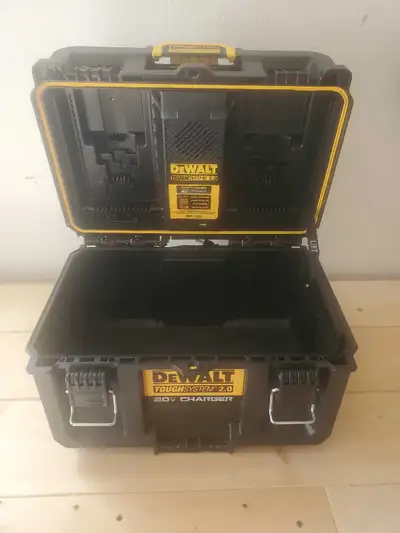 DEWALT TOUGHSYSTEM 2.0 20V Dual-Port Tool Battery Charger, View more