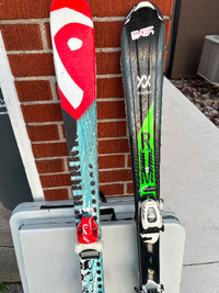 Skis, boots, and roller blades!
