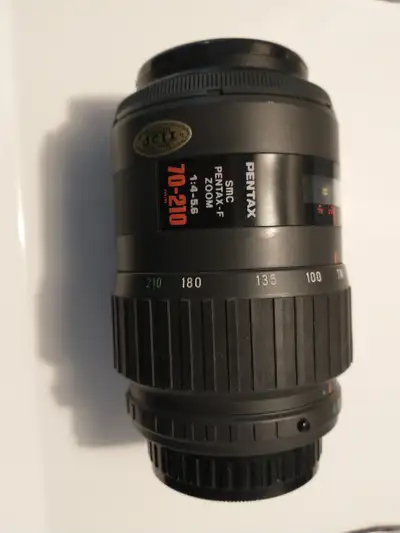 Pentax SMC F 70 210mm f4 5.6 lens, View more