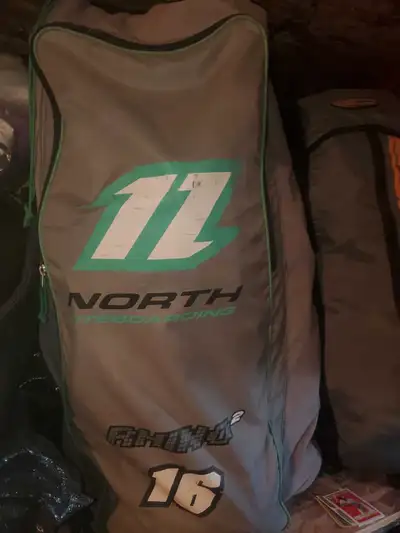 North Kiteboarding kite and bag , View more