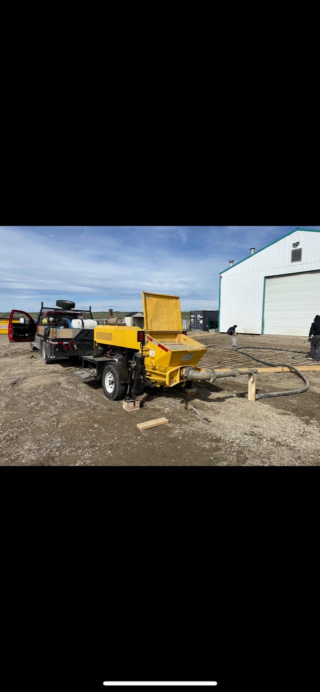 Mayco ls400 Concrete pump Heavy Equipment Calgary Kijiji