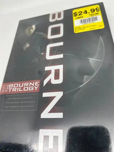 New sealed 3 Explosive Movies The Bourne Identity The Bourne Supremacy The Bourne Ultimatum Please s...