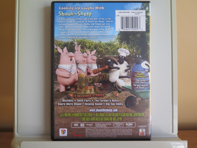 Shaun the Sheep - A Woolly Good Time (Aardman) - DVD dans CD, DVD et Blu-ray  à Longueuil/Rive Sud - Image 2
