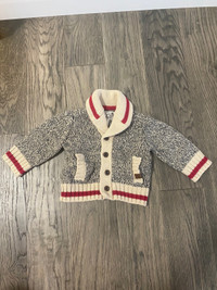 Roots cabin baby sweater size 3-6 months 