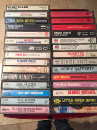 Eclectic Cassette Tape Collection