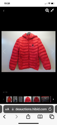 Red Venustas Heat Jacket