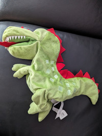 Green Crocodile, Ikea , Hand Puppet, Klappar Vild , 9", Soft Toy
