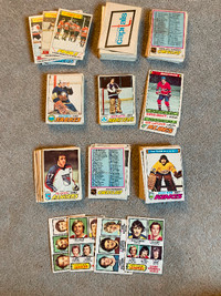 1977/78 OPC 194 hockey cards with rookies and stars
