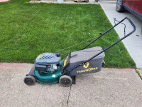 Yardworks push lawnmower runs great Completely serviced $175.00